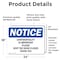 Signmission Confidentiality Is Important Please Keep, 24 in W x Rectangle, Vinyl Decal OS-2PACK-NS-D-1824-L-10775 - alternate 4